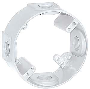 1900 electrical box round extension ring ceiling fan|Amazon.com: Ceiling Box Extender.